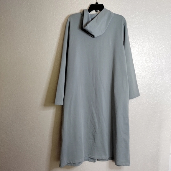 Allday Charm Green Hooded Full Zip Track Suit Jacket Sweater Sz 12 - Picture 6 of 9